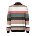 thumbnail image 5 of Ftwytp Zip Up Jacket Women Gym Fleece Sweatshirt Oversized Sports Workout Runing Baseball Coat Long Sleeve Color Blocked Casual Loose Sweater, 5 of 5