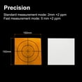 thumbnail image 2 of Uxcell 3pcs Survey Reflector Sheet 150x150mm Self-Adhesive Survey Target Mark Yellow, 2 of 6