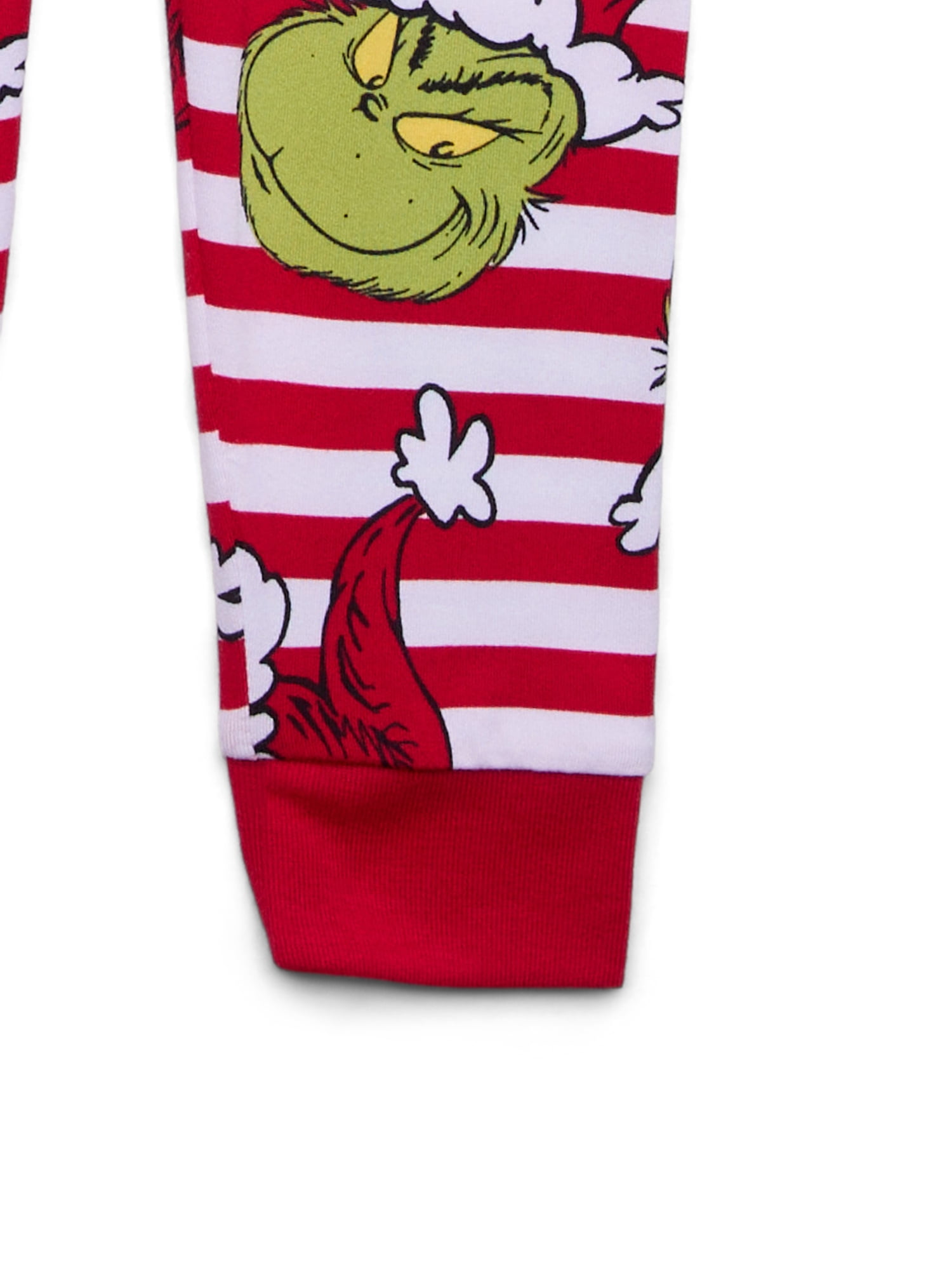 Dr. Seuss Unisex Toddler Grinch Matching Family Pajama Set, 2-Piece, Sizes 2T-5T