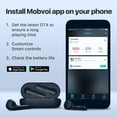 thumbnail image 3 of TicPods 2 True Wireless Earbuds, TWS Earbuds, Bluetooth 5.0, Semi-in-Ear Design, IPX4 Water Resistant, Long Press to Wake Up Smartphone, Touch Gesture Controls, 23 Hours Battery Life, Navy, 3 of 5