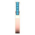 thumbnail image 4 of 0.84 ct Brilliant Princess Cut Simulated Turquoise 14k Rose Gold Stackable Band SZ 8, 4 of 6