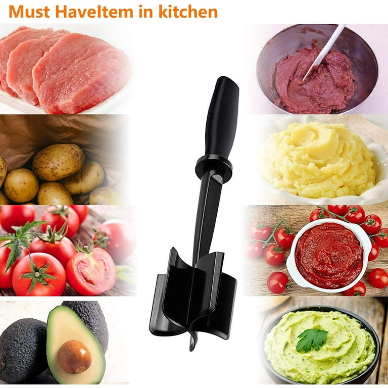 Mix Chopper,Multifunctional Hamburger Meat Chopper, Masher and Smasher for  Hamburger Meat, Ground Beef, Turkey and More, Ground Meat Chopper Utensil