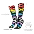 thumbnail image 5 of Autism Awareness Knee High Socks for Women Long Leg Warmers Socks, 5 of 7