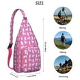 thumbnail image 3 of Floral Dog Travel Sling&nbsp;- Pet Lover's Shoulder Backpack, Fashionable Multi-Functional Design, 3 of 4