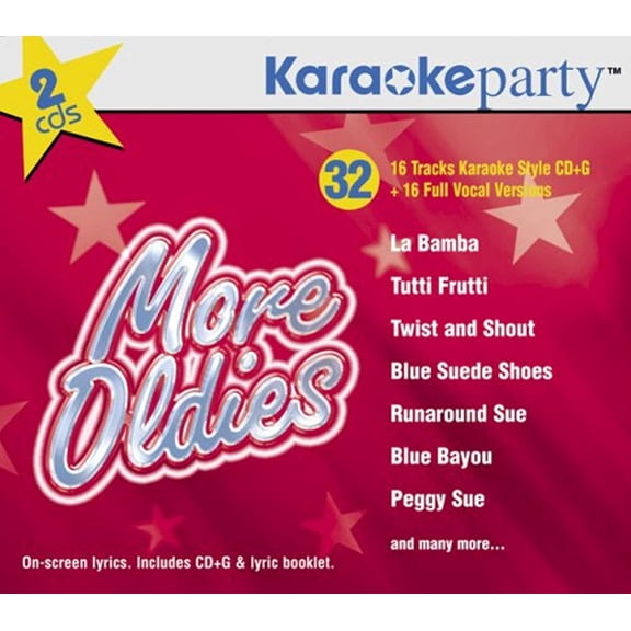KARAOKE PARTY - More Oldies (32 tracks/2cd) (CD)