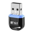 thumbnail image 4 of Adaptador Bluetooth 5.1 de 3 Mbps, gran estabilidad, transmisión Bluetooth gratuita, adaptador USB para computadora, 4 of 12