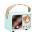 thumbnail image 1 of Altavoz portátil, Altavoz Bluetooth Retro Altavoz HiFi Vintage Altavoz Bluetooth Confiabilidad excepcional, 1 of 8