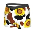 thumbnail image 2 of Bingfone Sunflower Cow Men'S Underwear - Casual Stretch Boxer Briefs-Large, 2 of 9