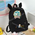 thumbnail image 3 of Mochila de Snoopy Anime Kawaii, morral con orejas de conejo para adolescentes, Bolsa Escolar de dibujos animados para niños y niñas, bolsa para libros, suministros escolares, regalo, 3 of 5
