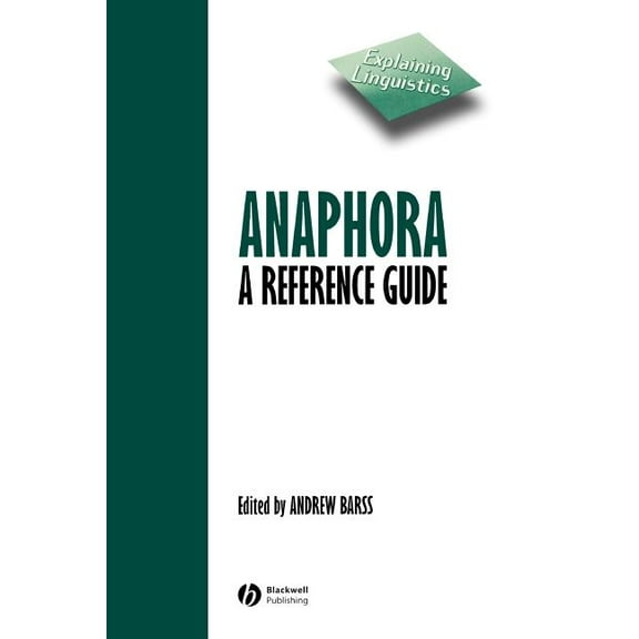Explaining Linguistics Anaphora, Book 6, (Hardcover)
