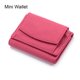 thumbnail image 5 of Carteras de moda Qarigey para mujer Rosa roja con bloqueo RFID, 5 of 6