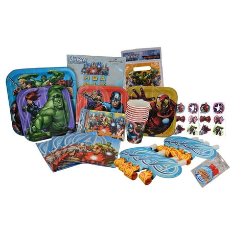 Marvel Birthday Party Supplies Marvel Paper Plates Napkins Cups