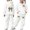 White, variant on Girl's 2 Piece Pullover Sweatshirt Set Thick Cozy Tracksuit Fashion Bow Print Pullover Hoodie With Jogger Pants Two Piece Outfit For Toddler Kid Casual Sweatsuits Sets 2-3 Years