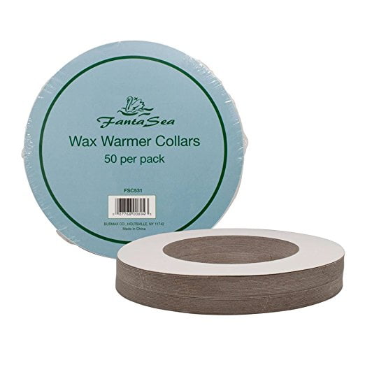50 Pack FantaSea Standard Wax Warmer Collars Professional Protective