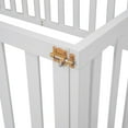 thumbnail image 7 of Twin Floor Bed for Children, Durable Montessori Floor Bed with Safety Fence & Small Door, Wood Floor Bed Frame for Girls Boys and Teens, White (No Bed Slats), 7 of 7