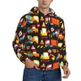 thumbnail image 2 of Salouo Construction Truck Pattern Men's Fall Hoodie Sweatshirt,Sport Hoodie with Pockets for Men Pullover Casual Hooded Sweatshirt-3X-Large, 2 of 7