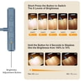 thumbnail image 2 of Book Light Gritin 19 LED, recargable, 80 horas de funcionamiento, Pacific Bl, 2 of 8