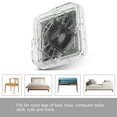 thumbnail image 3 of Home Bed Leg Pad,8pcs Set NonSlip Furniture Bed Leg Pad Table Leg Mat Built for Precision, 3 of 14