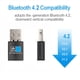 thumbnail image 5 of 3X Adaptador USB Wifi Compatible para Bluetooth V4.2 Tarjeta de Red Inalámbrica Wifi Antena Transmisor PC Lan Receptor de Internet, 5 of 5