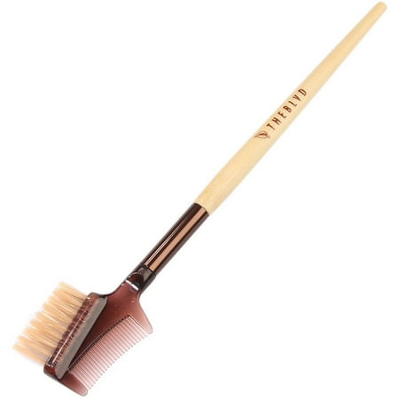 The BLVD All-Natural Bamboo Handle Brow & Lash Comb