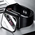 thumbnail image 3 of Película protectora de pantalla de vidrio templado curvado Bluelans Compatible Iwatch 1/2/3/4/5 40 mm 44 mm 42 mm, 3 of 5