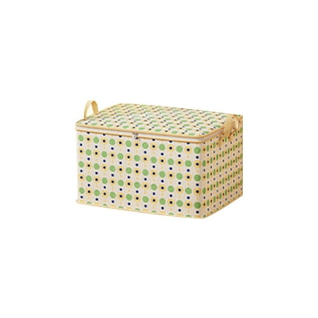 Clothing Storage Bag Thickened Household Moving Packing Pouch Large Capacity Quilt Organizer for Bedroom Moisture Proof Wardrobe Management System Durable Fabric Storage Supply Beige by UKHCCC