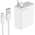 thumbnail image 1 of Xiaomi Cargador Super Rapido de 67W de Tipo C a Tipo C, 1 of 8