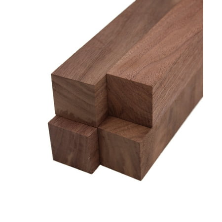 

Walnut Turning Blank Squares - 1.5 x 1.5 (4 Pcs)