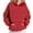 (Type 11)Red, variant on Otvok Winter Women's Hooded Sweatshirts Cute Long Sleeve Tops Loose Hoodies Pullover with Pocket