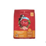 Purina ONE Natural Dry Dog Food, SmartBlend Chicken and Rice Formula 31.1lb