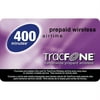 Tracfone 400-Minute Prepaid Cellular Phone Card
