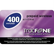 Tracfone 400-Minute Prepaid Cellular Phone Card