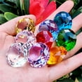 thumbnail image 5 of 10 Colors Crystal Diamond Shaped Paperweight Decorative Cut Glass Giant Gemstone Wedding Office Desktop Ornament Birthday Gifts, 5 of 10