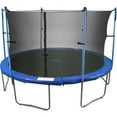 thumbnail image 4 of Upper Bounce 15-Foot Trampoline, with Safety Enclosure Net, Blue, 4 of 11