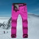 thumbnail image 3 of Pantalones de esquí para mujer Pantalones de nieve aislados Pantalones cálidos y os calientes Concha suave para pesca de esquí de senderis BLESIY pantalones de mujer, 3 of 8