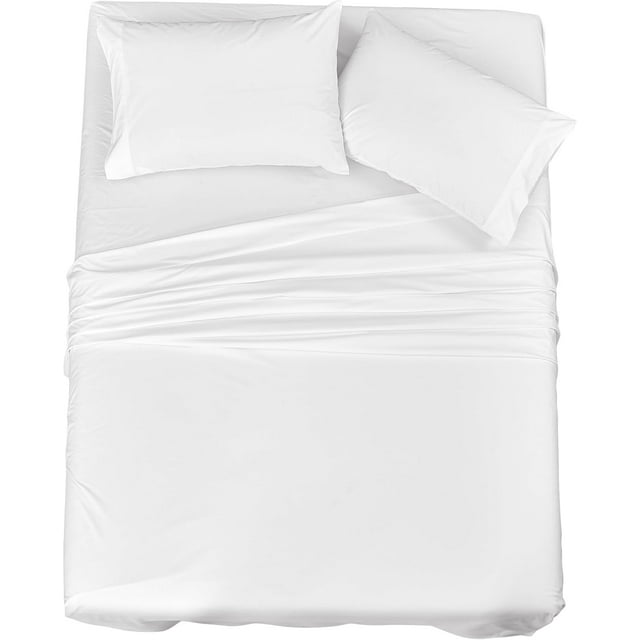 Thermal Solid Bed Sheets Set Queen Size Piece Flannel Fleece Bedding Sheet Set with Deep Pocket Super Soft Cozy Breathable