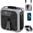 thumbnail image 1 of Ventilador de cintura portátil Kasbakas con clip, 10000 mAh, con luz de 40 h, 1 of 9