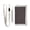 Dark Coffee, variant on JIALIOU Nylon Trifold Card Wallet with ID Window Zipper Pocket for Men Women Teen Yellow