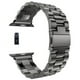 thumbnail image 1 of Correa de reloj de metal Correa de reloj de metal Fácil de ajustar Reemplazo de correa de reloj de acero inoxidable para reloj IOS Negro Negro 45 mm / 177in ANGGREK Otros, 1 of 8
