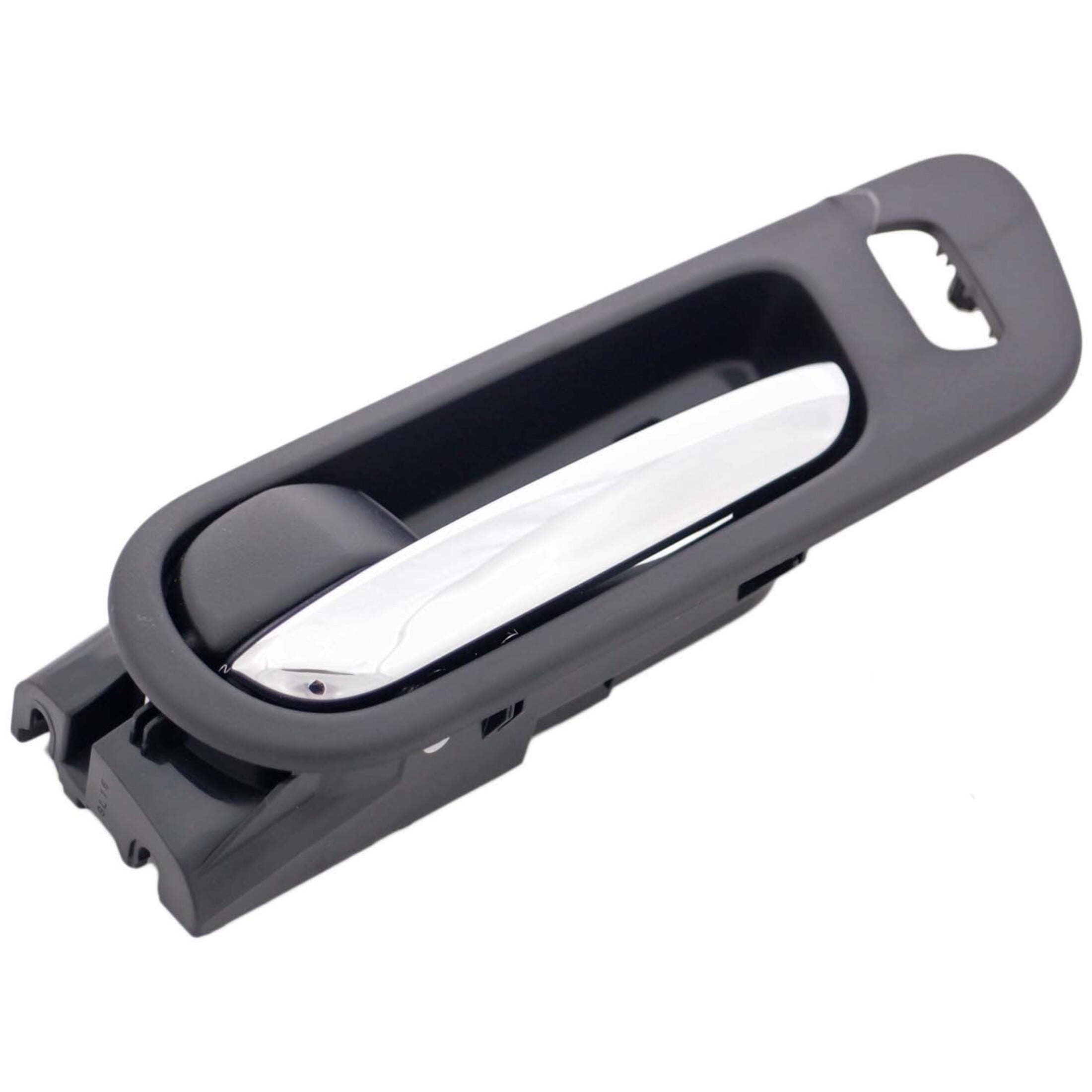 Dorman 93864 Front Driver Side Interior Door Handle for Specific Mazda Models, Chrome Lever; Black Housing
