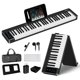 thumbnail image 1 of Piano teclado plegable Rhymo de 61 teclas con Bluetooth MIDI, 1 of 7