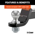 thumbnail image 4 of Loaded Ball Mount with 1-7/8" Ball (2" Shank, 3,500 lbs., 2" Drop), 4 of 7