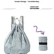 thumbnail image 3 of Guardurnaity Mochila ligera de nailon para viajes y senderismo al aire libre. Mochila escolar plegable e impermeable para exteriores. Mochilas negro, 3 of 6
