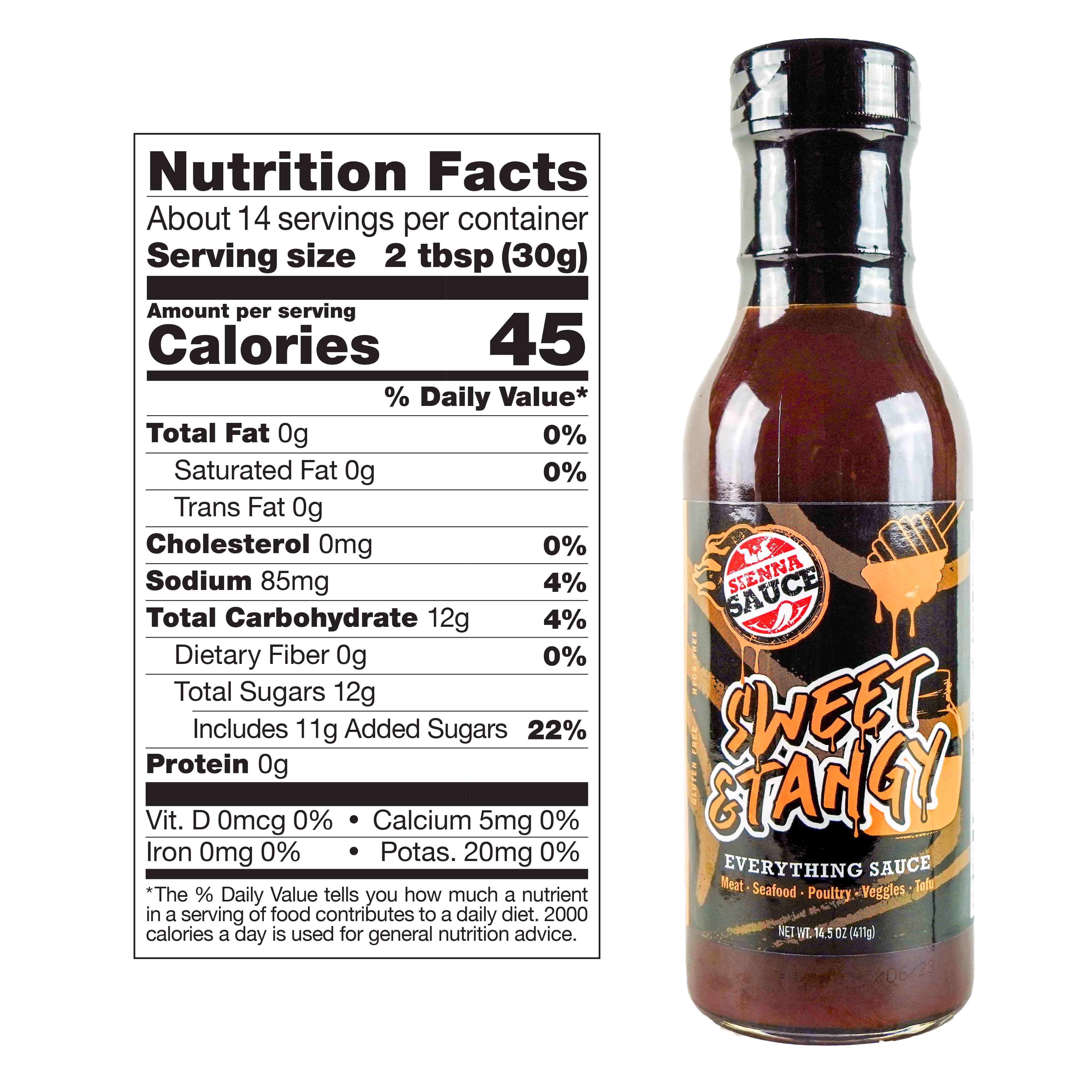 Sienna Sauce  (3 Pack) Smokey Brown, Lemon Pepper, Sweet & Tangy! 14.5oz