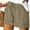 (Fashion 28)Khaki, variant on Women's Solid Color Comfy Shorts with Pockets and Drawstring Summer Casual Loose Elastic Waist Womens Short Pants