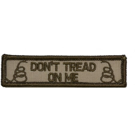 Download Don't Tread on Me Gadsden Snake - 1x3.75 Patch - Walmart.com