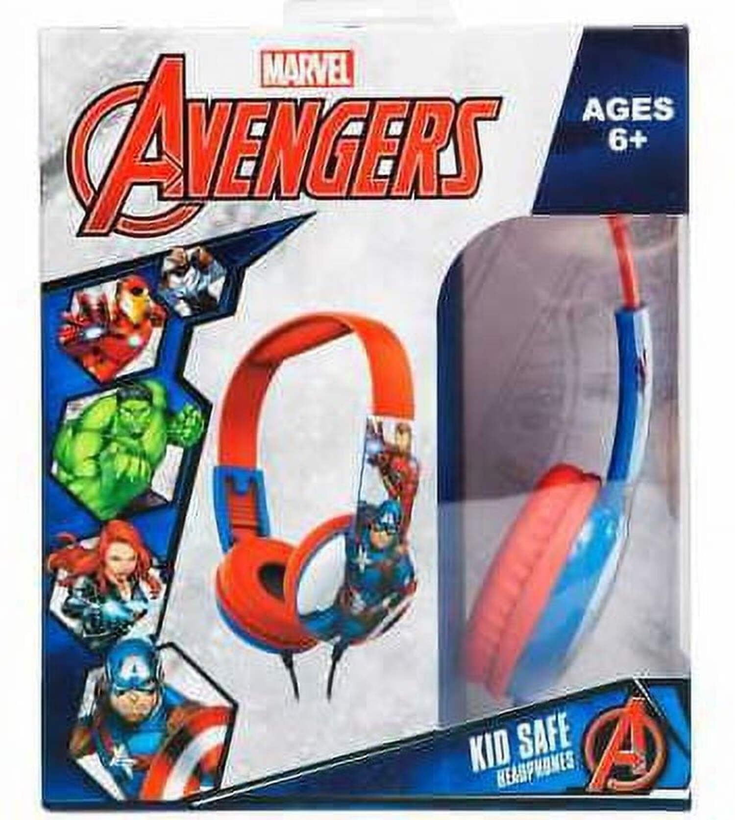 Spider-Man, Adjustable Headphones, Kid Safe, Wireless Bluetooth