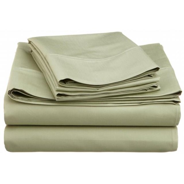 Ensemble de Draps en Coton Riche 600 Fils Uni Olympique Grand-Sauge