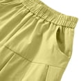 thumbnail image 5 of Bovxnpu Girls Wide Leg Pants Summer Casual Athletic Pants High Waisted Solid Wide Leg Pants With Pockets Pants, 5 of 7