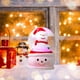 thumbnail image 2 of Adorno navideño de cristal luminoso de Papá Noel, adorno de cristal para Nochebuena, regalo infantil, 25 ml, 2 of 6